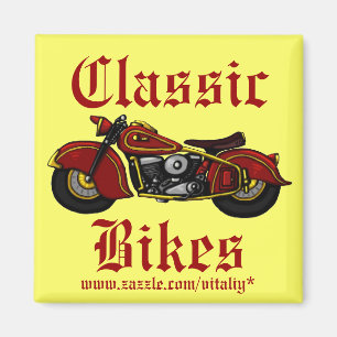 Klassikern cyklar magneten magnet
