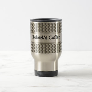 Klassikern skvalpar sparretravel mug - grå färg resemugg