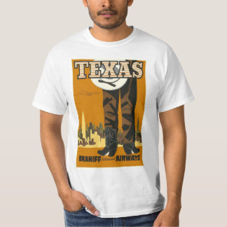 Klassikern Texas reser annonsutslagsplatsen T Shirt