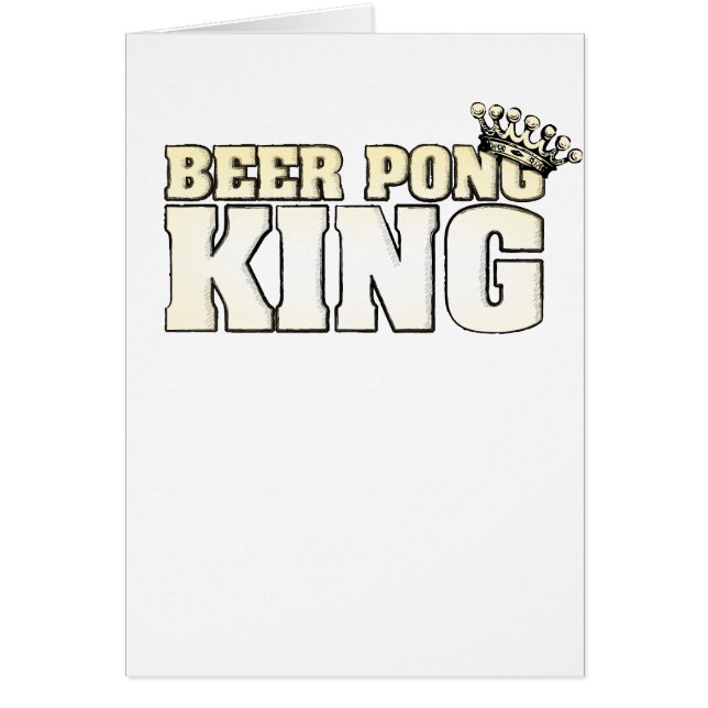 KlassikerölPong kung Hälsningskort (Framsidan)