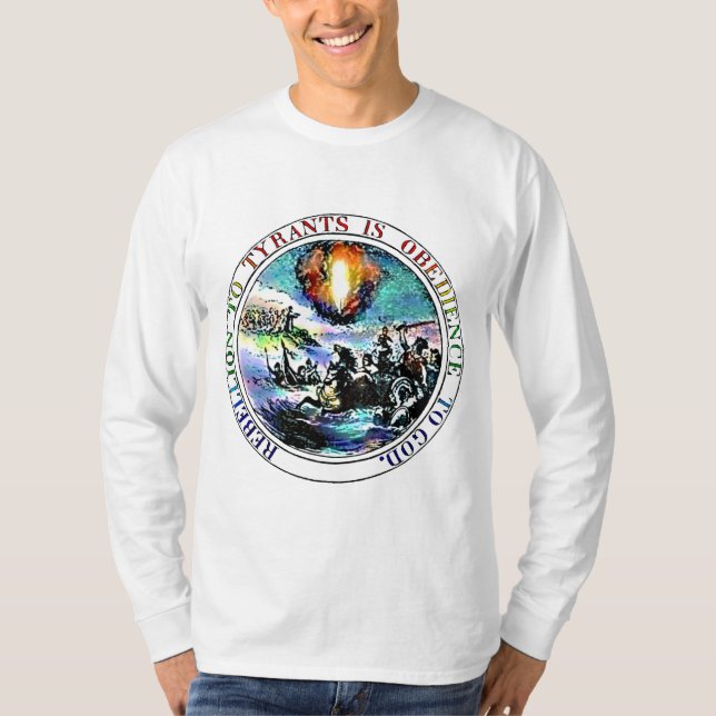 Klassikerpatriotskjorta T-shirt (Framsida)