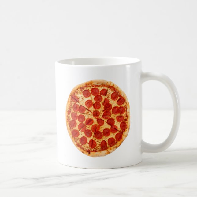 klassikerpizzaälskare kaffemugg (Höger)