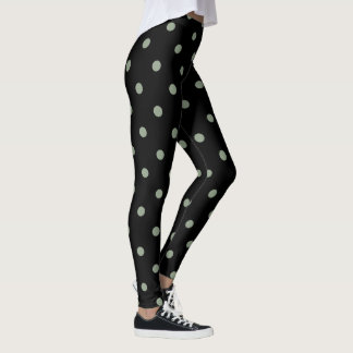 Klassikerpolkaen pricker damasker - leggings