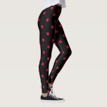 Klassikerpolkaen pricker damasker - svart/rödbrunt leggings<br><div class="desc">Dessa gulliga damasker presenterar en klassikersvart,  och den rödbruna röda polkaen pricker trycket. Ha på sig dem till idrottshallen,  yoga klassificerar,  på ärendespringor eller till vardagsrumen runt om huset! Tillfoga det till din damasker samling,  eller gåvan dem till någon som du älskar!</div>