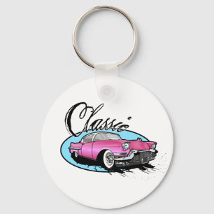 Klassikerrosor Cadillac Nyckelring