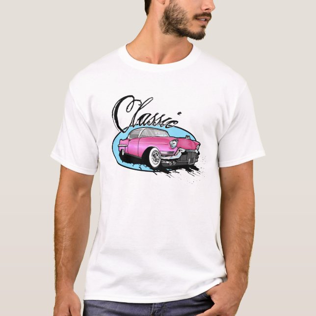 Klassikerrosor Cadillac T-shirt (Framsida)