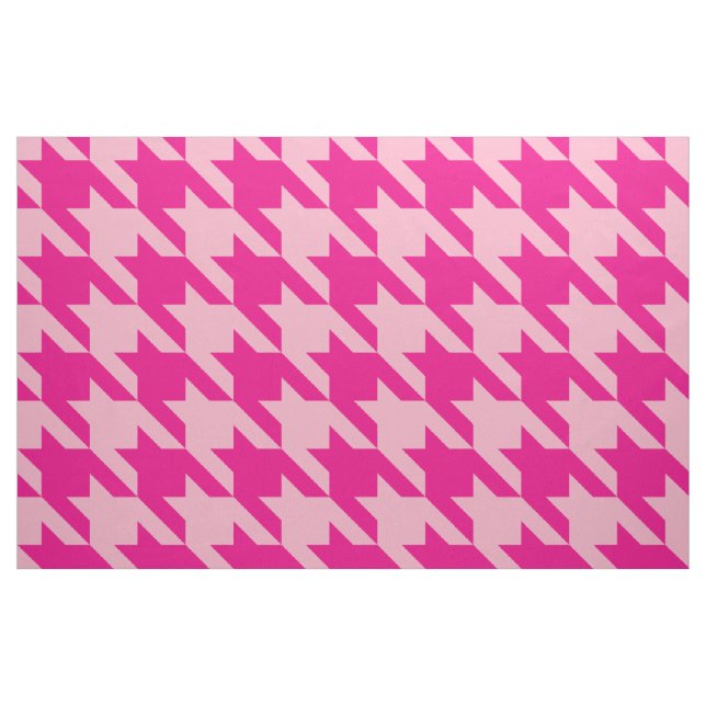 Klassikerrosor Houndstooth Tyg (Fat Quarter)