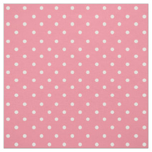 Klassikerrosor med vitpolka dots tyg