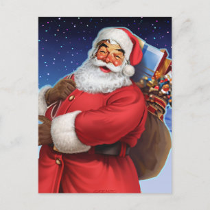 "KlassikerSanta" nära övre Helg Vykort