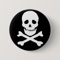 klassikerskalle och crossbones