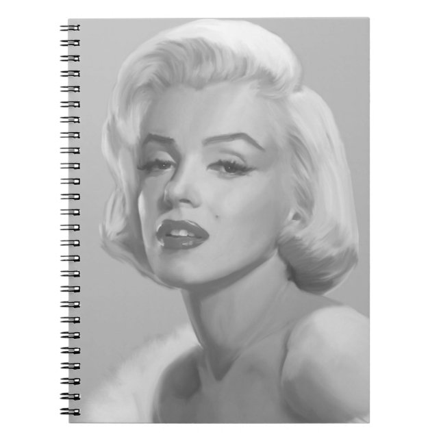 Klassikerskönhet Anteckningsbok Med Spiral (Framsidan)