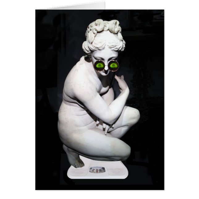 Klassikerskönhet Hälsningskort (Framsidan)