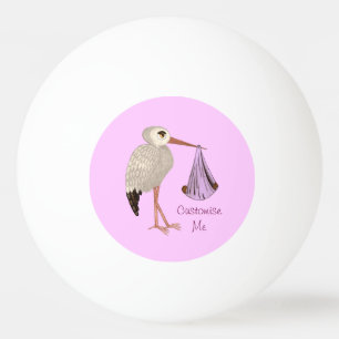 KlassikerStork (rosa) 2 Pingisboll