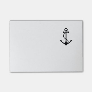 Klassikersvarten ankrar post-it block