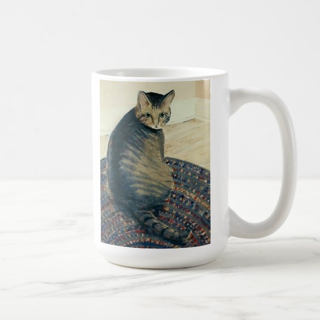 Klassikertabby katt på klassikermuggen kaffemugg (Höger)