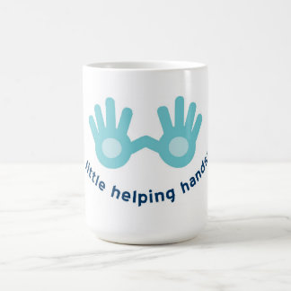 Klassikervitmugg med leendelogotypen kaffemugg