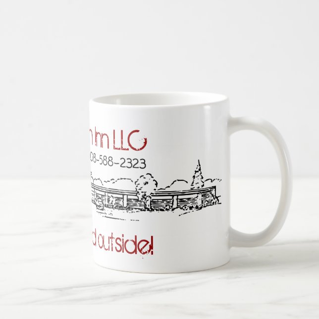 Klassikervitmugg - vinter kaffemugg (Höger)