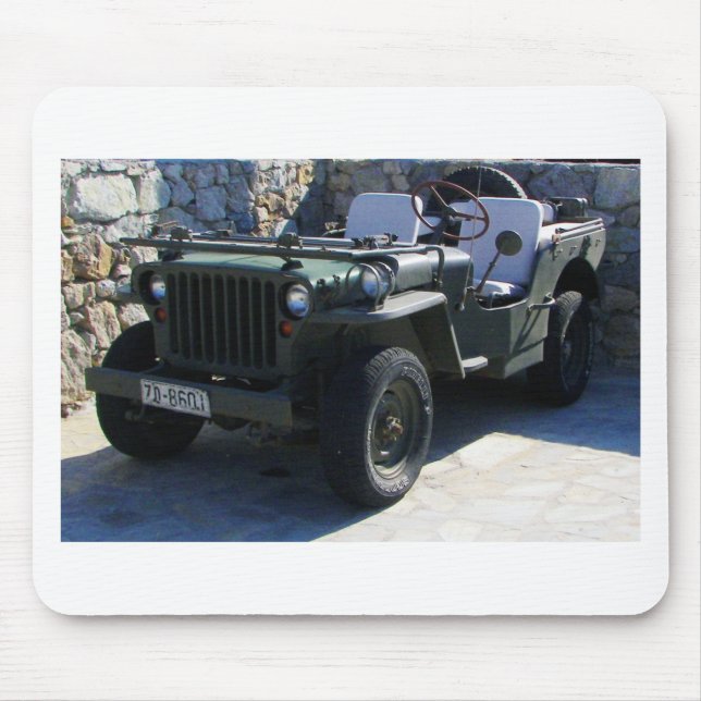 KlassikerWillys Jeep. Musmatta (Framsidan)
