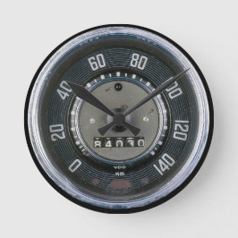 Klassischer Käfer Tachometer Oldtimer Rund Klocka
