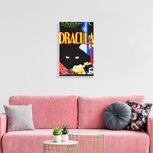 Klassisk '1931' DRACULA Canvastryck