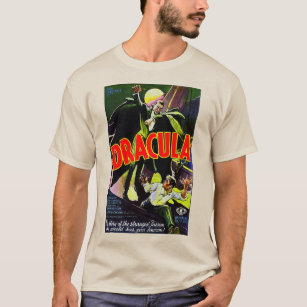 Klassisk "1931" "Dracula" Poster T-Shirt