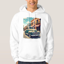 Klassisk 1940-tals Bil Hoodie