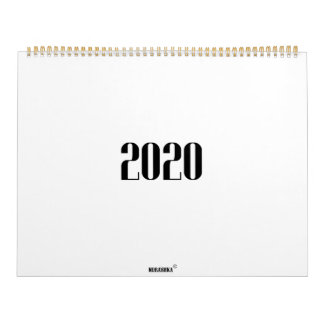 Klassisk 1950s-kalender 2020 kalender