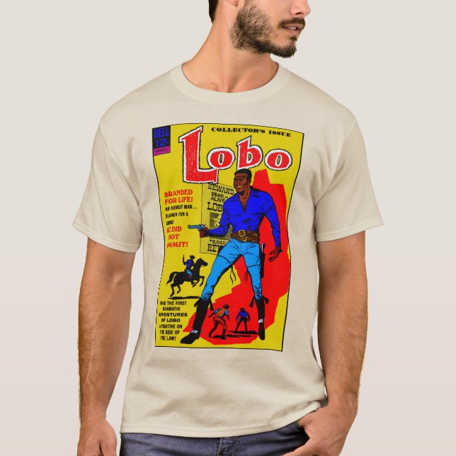 Klassisk 1960's LOBO T-Shirt (Framsida)