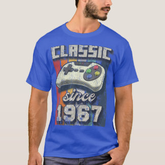 Klassisk 1967 55:e födelsedagsspelskontroll för re t shirt