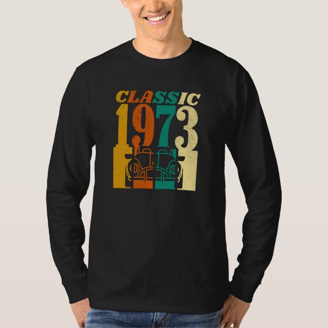 Klassisk 1973 52:a födelsedagen t shirt (Framsida)