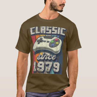 Klassisk 1979, 43:e födelsedagsspelskontroll för r t shirt
