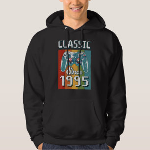 Klassisk 1995 27:e födelsedagsstyrenhet för videos hoodie