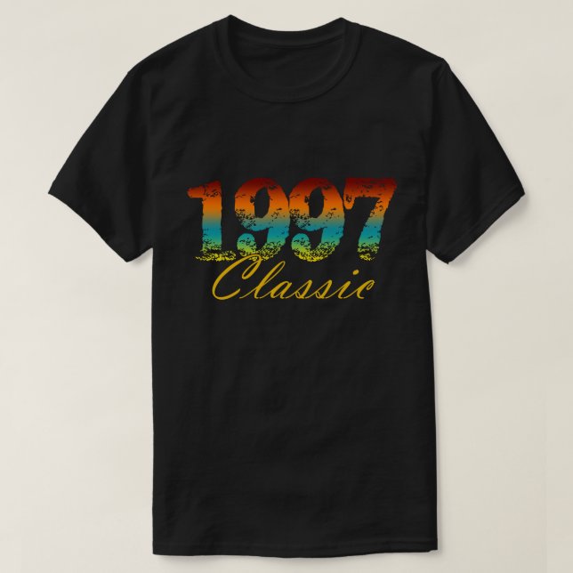 Klassisk 1997-åring född 1997 t shirt (Design framsida)
