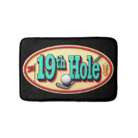 Klassisk 19:e Hål Golf Bathroom-Roligten