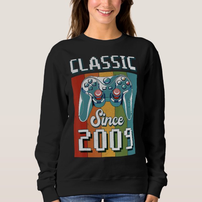 Klassisk 2009 13:e födelsedagsstyrenhet för videos t shirt (Framsida)