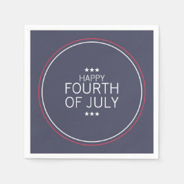 Klassisk 4:e juli Independence day Pappra blöjor Pappersservett