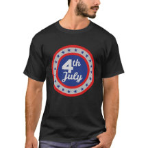 Klassisk 4 juli självständighetsdag T-shirt