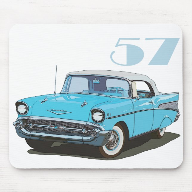 Klassisk 57 musmatta (Framsidan)