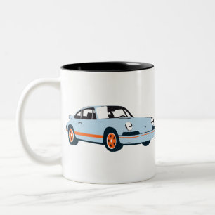 Klassisk 911-Tävla Två-Tonad Mugg