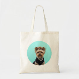 Klassisk affisch för frukost Yorkshire Terrier Yor Tygkasse