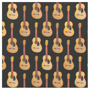 Klassisk akustisk guitar Musician på Black Tyg