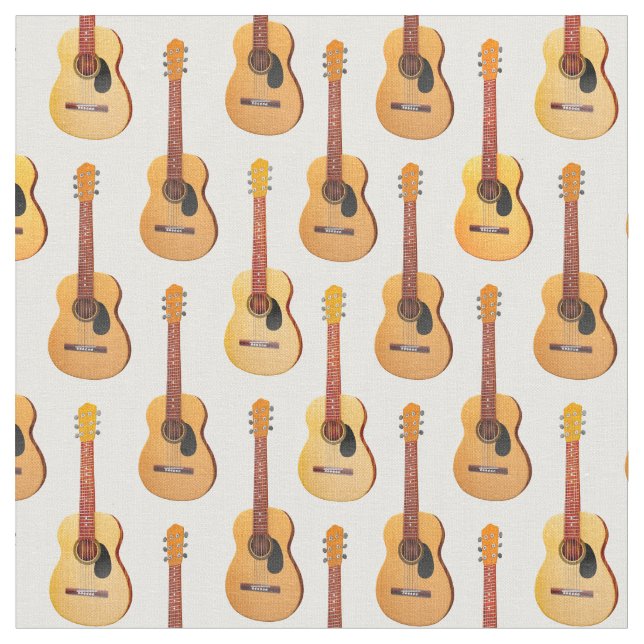 Klassisk akustisk guitar Musician Tyg (Närbild)