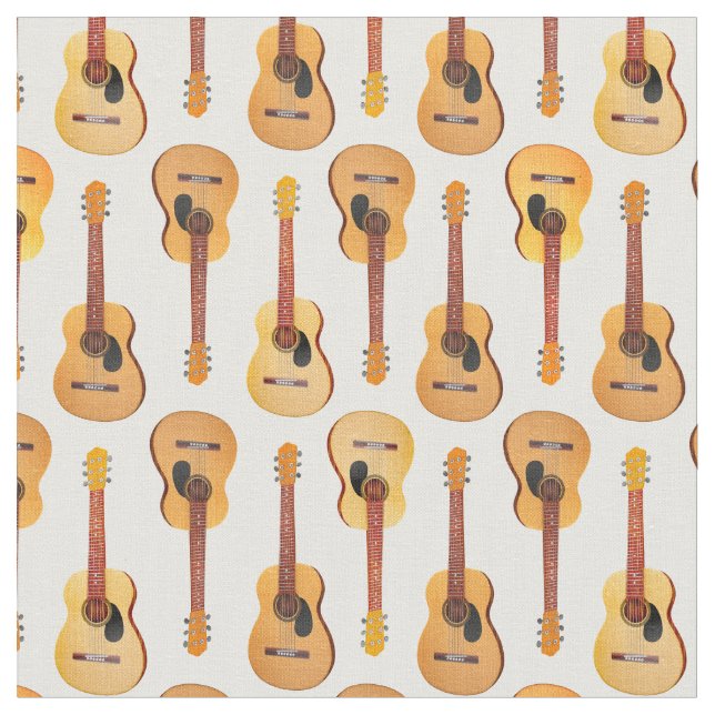 Klassisk akustisk guitar Musician Tyg (Närbild)