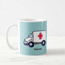Klassisk ambulans kaffemugg