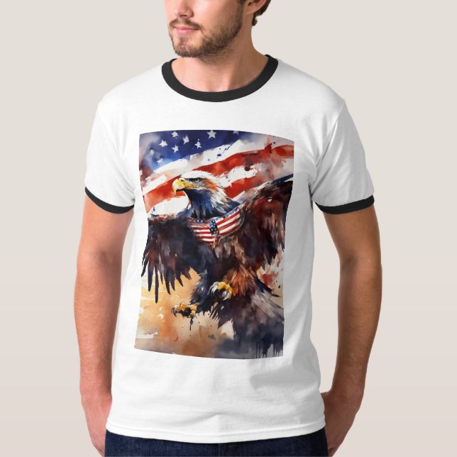 Klassisk americana: Traditionella Tattodes utan ti T Shirt (Framsida)