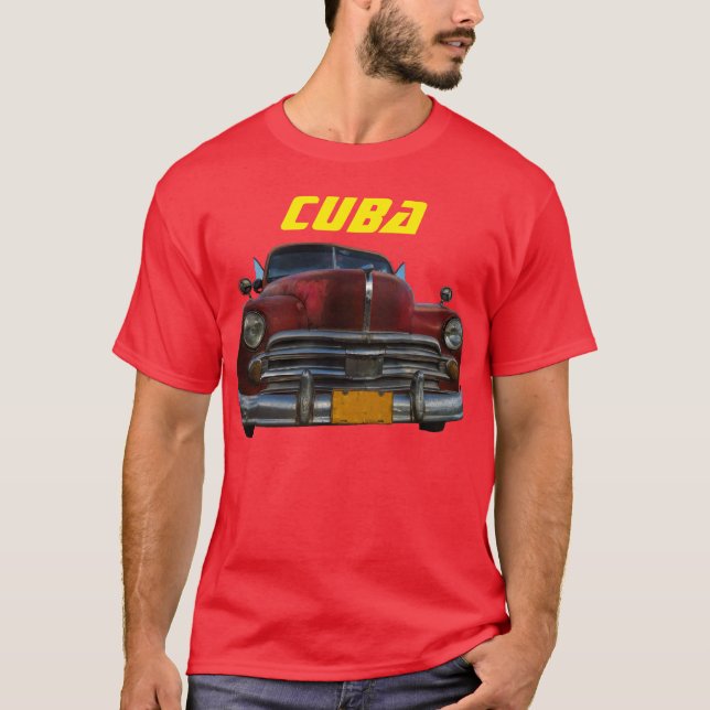 Klassisk amerikansk bil i Vinales, Kuba Tröja (Framsida)