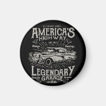 Klassisk amerikansk muskelbil | Hotrods motorväg