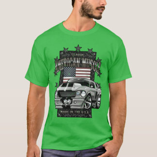 Klassisk amerikansk muskelbilsgåva t shirt