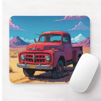 Klassisk amerikansk pickup  musmatta