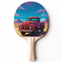 Klassisk amerikansk Pickup Ping Pong Paddle